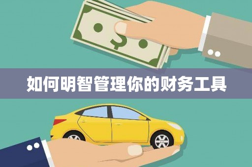 阿拉山口如何明智管理你的财务工具