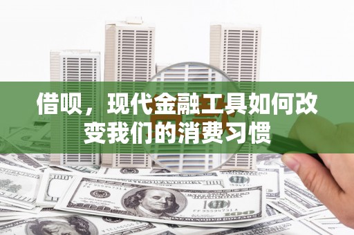 阿拉山口借呗，现代金融工具如何改变我们的消费习惯