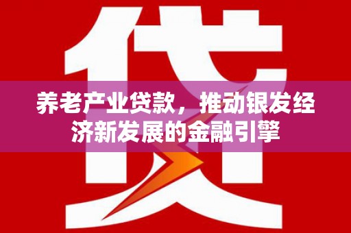 阿拉山口养老产业贷款，推动银发经济新发展的金融引擎