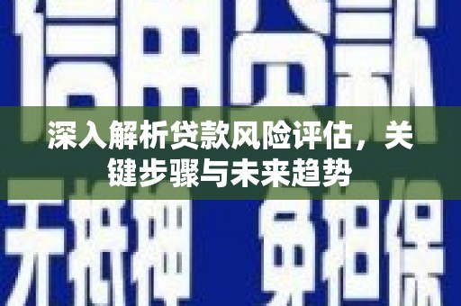 阿拉山口深入解析贷款风险评估，关键步骤与未来趋势