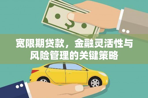 阿拉山口宽限期贷款，金融灵活性与风险管理的关键策略