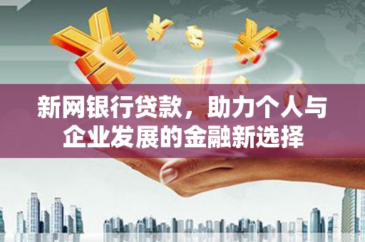 阿拉山口新网银行贷款，助力个人与企业发展的金融新选择