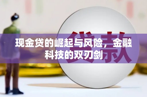 阿拉山口现金贷的崛起与风险，金融科技的双刃剑