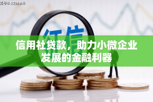 阿拉山口信用社贷款，助力小微企业发展的金融利器