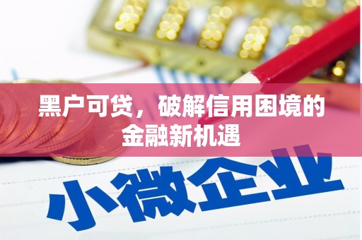 阿拉山口黑户可贷，破解信用困境的金融新机遇